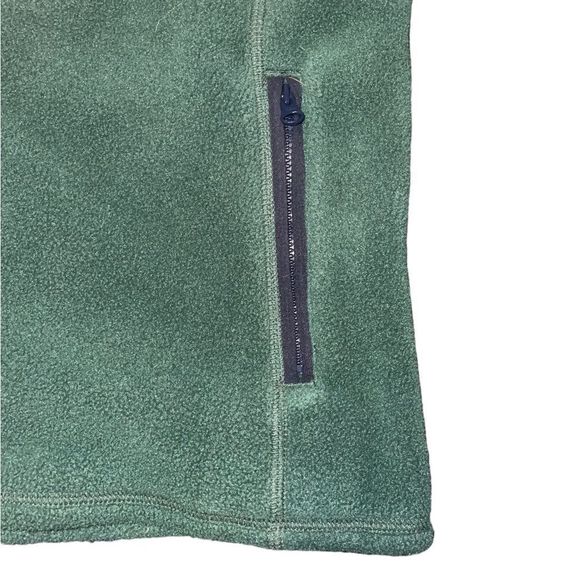 Vineyard Vines Green Fleece Full Zip Coat Jacket Size Large - Picture 5 of 9